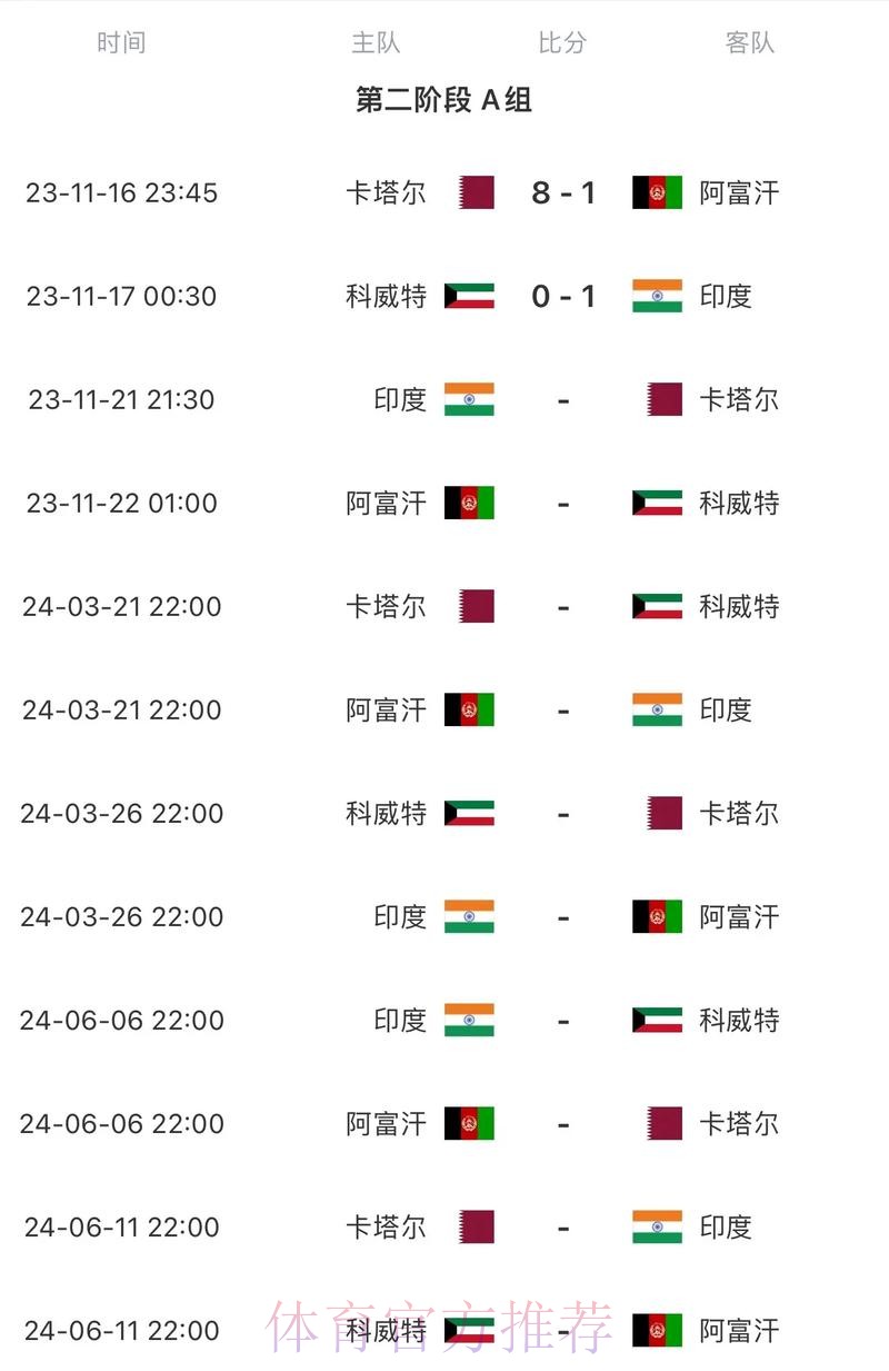 2026世界杯赛程高清版比赛时间表官网入口